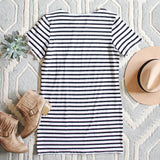 Sweet & Basic Stripe Dress: Alternate View #3