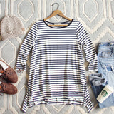 Sweet & Basic Stripe Tee: Alternate View #1