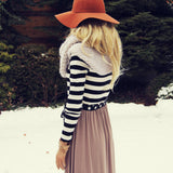 Sweet Batton Maxi Dress: Alternate View #1