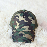 Sweet Camo Hat: Alternate View #2