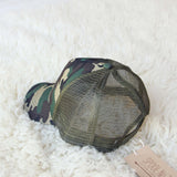 Sweet Camo Hat: Alternate View #3