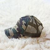Sweet Camo Hat: Alternate View #1
