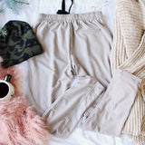 Sweet Cuff Joggers in Taupe: Alternate View #4