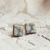 Sweet Druzy Earrings: Alternate View #2