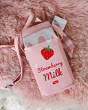 Sweet & Fresh Tote in Strawberry: Alternate View #1