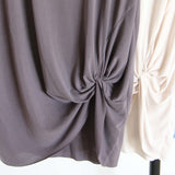 Sweet Knot Tee in Gray: Alternate View #3