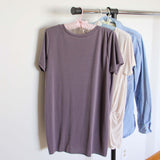 Sweet Knot Tee in Gray: Alternate View #4