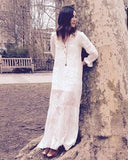 Sweet Pea Lace Maxi: Alternate View #3