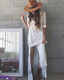 Sweet Pea Lace Maxi: Alternate View #2
