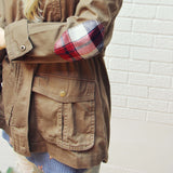 Sweet Plaid Parka: Alternate View #3