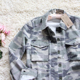 Sweet Sergeant Camo Coat: Alternate View #2