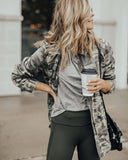 Sweet Spring Camo Coat: Alternate View #1
