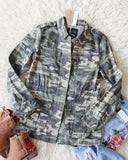 Sweet Spring Camo Coat: Alternate View #2