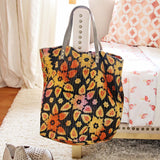 Sweet Stitch Tote in Mustard: Alternate View #4