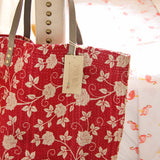 Sweet Stitch Tote in Rose: Alternate View #2