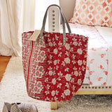 Sweet Stitch Tote in Rose: Alternate View #1