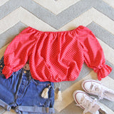 Sweet Talk Top: Alternate View #3