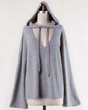 Sweet Tie Sweatshirt in Gray: Alternate View #2