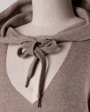 Sweet Tie Sweatshirt in Taupe: Alternate View #4