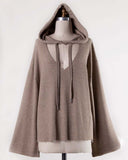 Sweet Tie Sweatshirt in Taupe: Alternate View #3