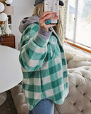 Sweet Mint Plaid Jacket: Alternate View #4