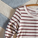 Swiftwater Lace Top in Burgundy: Alternate View #2