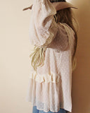 Swiss Dot Blouse: Alternate View #2