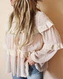 Swiss Dot Blouse: Alternate View #3