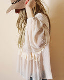 Swiss Dot Blouse: Alternate View #4