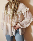 Swiss Dot Blouse: Alternate View #1