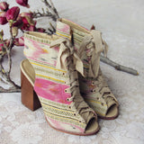 Swoon Lace-up Booties: Alternate View #3