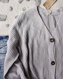Tahoe Knit Sweater in Gray: Alternate View #4