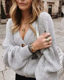 Tahoe Knit Sweater in Gray: Alternate View #1