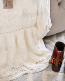 Tainted Rose Lace Top in White: Alternate View #3