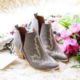 Talia Stitch Booties: Alternate View #3