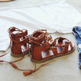 Tangled Wrap Sandals: Alternate View #4