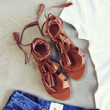 Tangled Wrap Sandals: Alternate View #2