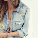 The Tanner Denim Shirt: Alternate View #2