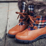 Tartan Flurries Snow Boots: Alternate View #2