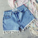 Spool Tassel Shorts: Alternate View #1