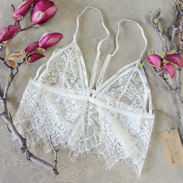 Tattings Lace Bralette: Featured Product Image