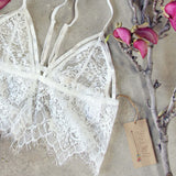 Tattings Lace Bralette: Alternate View #2