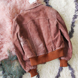 Vintage Mauve Suede Coat: Alternate View #4