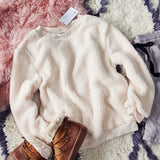 Teddy Cozy Sweatshirt: Alternate View #1