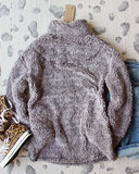 Teddy Cozy Pullover in Gray: Alternate View #4