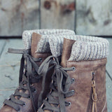 Snowhaven Sweater Boots in Ash: Alternate View #2