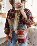 Telluride Shirt Jacket Rust: Alternate View #2