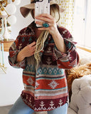 Telluride Shirt Jacket Rust: Alternate View #3