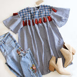 Thayne Tassel Tunic: Alternate View #1