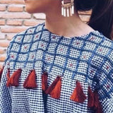 Thayne Tassel Tunic: Alternate View #6